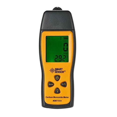MUANI AS8700A Handheld Carbon Monoxide Meter High Precision Digital CO Leak Detector Analyzer Range 1000ppm