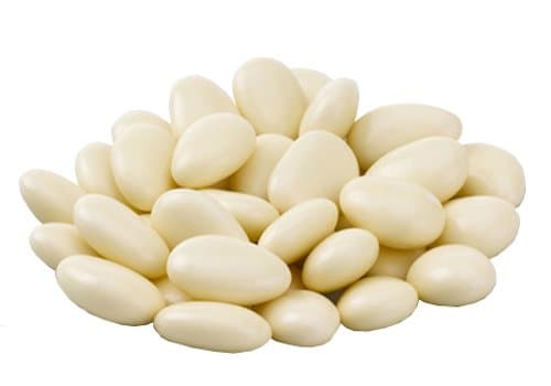 Ivory Sugared Almonds Wedding Favours 1 Kilo Box