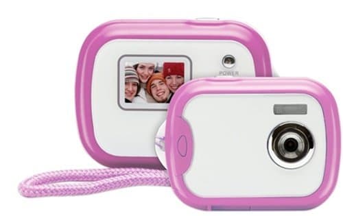 Digicliq Compact Digital Camera with Flash and Color LCD -Color Pink