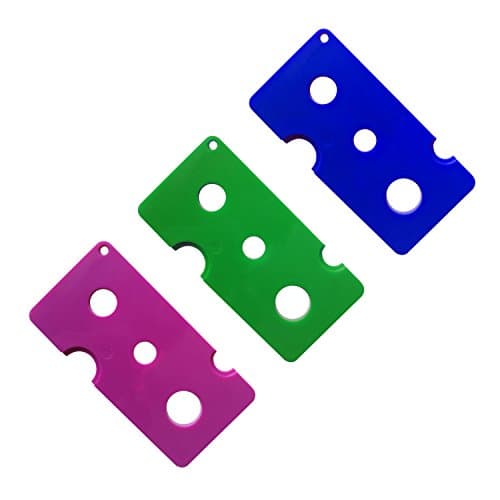 Zhiliusha Easily Remove Roller Balls and Caps Essential Oils Bottles Opener(3-Pack,Blue,Green,Purple)