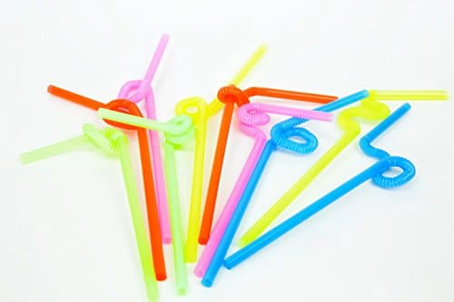 Sonrise Extra Long Individually Wrapped Flexible Straws - 8.75" (11.5" Extended) (500)