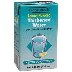 Diamond Crystal Thick & Easy Thickened Hydrolyte Lemon Water 4oz, Honey, Gluten-free