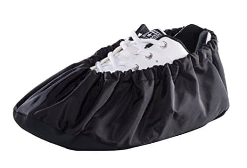 Washable Reusable Shoe and Boot Covers - Medium/Black, Nonskid, Made in USA