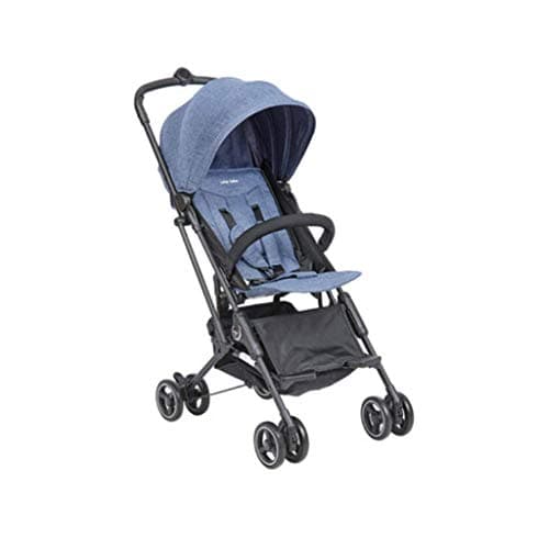 Baby Stroller - Lightweight Folding Stroller Capsule car, Light Weight, Small Size, Portable Boarding, one-Button Folding, can sit and Lie,Blue