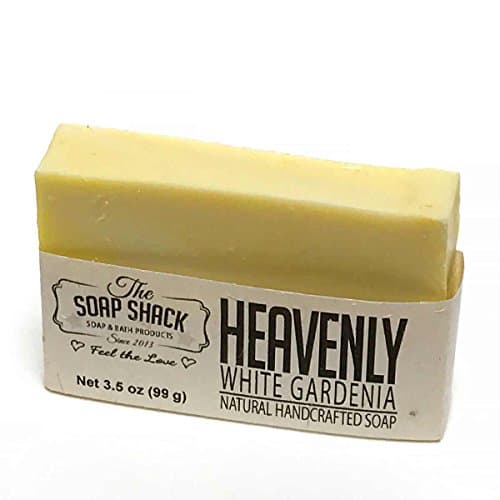 White Gardenia Soap-Handmade Soap-Cold Process Soap-Smells of White Gardenia blended with ylang and lily-By The Soap Shack