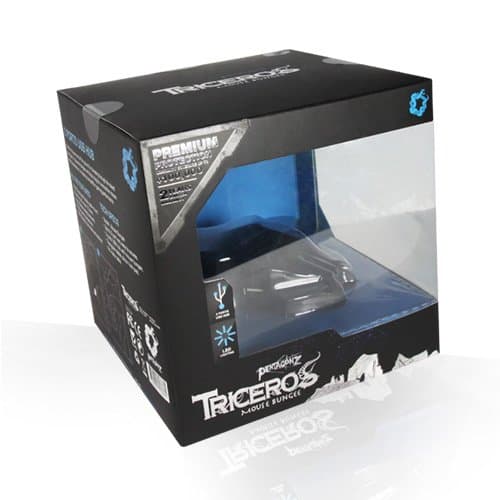 Pentagonz Mouse Bungee Usb Hub 2 Port Black