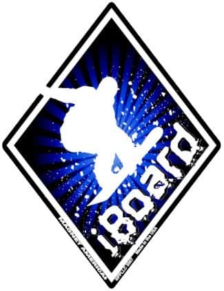 Black Diamond Snowboard DECAL (non-magnetic!)