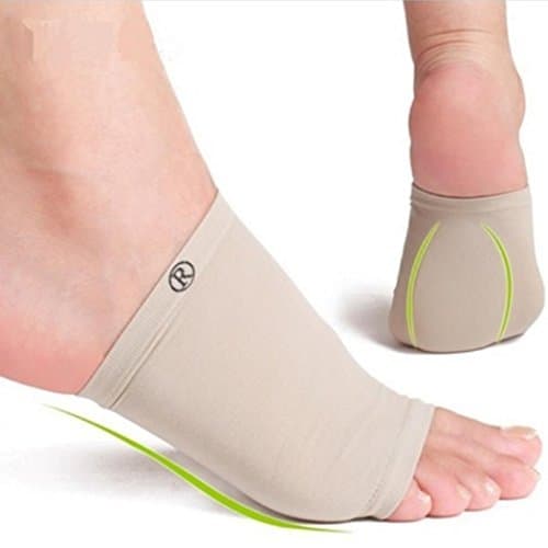 eubell Compression Arch Support Sleeves Sock with Comfort Gel Pad Foot Care Plantar Fasciitis Arch Support Sleeve Cushion Heel Spurs Neuromas Flat Feet Orthopedic Pad Foot Arch Orthotic Tool
