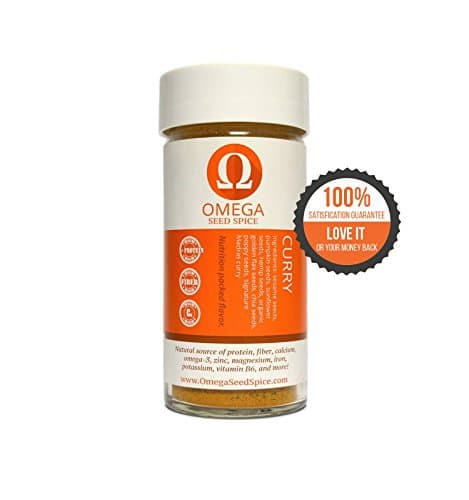 2 Pack - Omega Seed Spice™ Seed-based Superfood Madras Curry Seasoning - Nutrition-packed Flavor - High In Protein, Fiber, Essential Vitamins, Minerals & Amino Acids