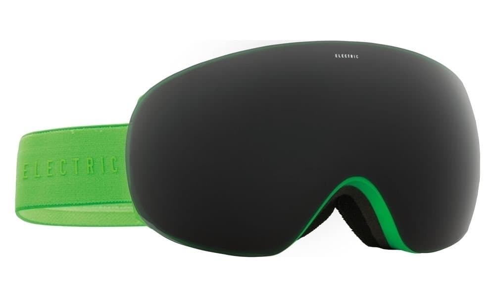 Green Black Electric Eg3.5 Solid Slime Jet Black Ski Snowboard Goggles +Lens