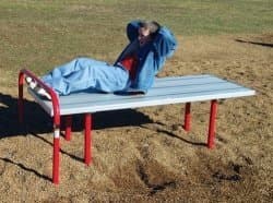 Sport Play 511-114 Sit-up Station - Galvanized