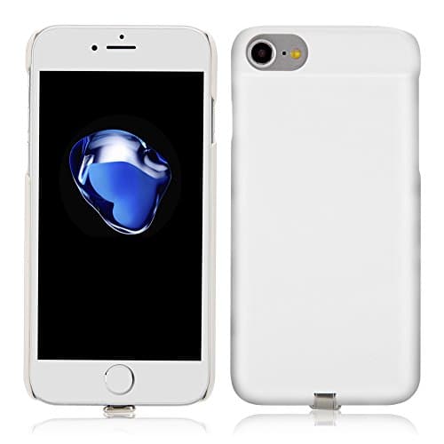 Cellstar Qi Wireless Charging Receiver Phone Case Charger Back Case for iPhone 6, 6s, 7 (4.7 “) with flexible Lightning Connector, NOT Compatible with iPhone 6 plus, 6s plus,7 Plus (White)