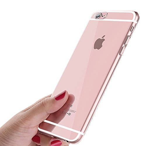 iKALULA iPhone 6S Case Cover For Iphone 6 Mobile Phone Case, scratchproof Crystal Case for iPhone 6s Ultra-thin Anti-shock Silicone – /Transparent Flexible Gel TPU Bumper Case for iPhone 6/6S