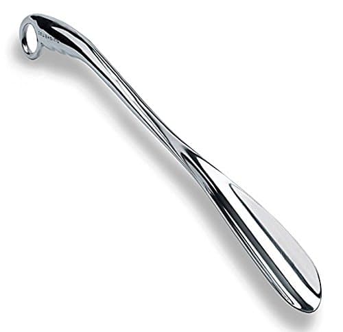 Extra Long Metal Shoe Horn Solid For All Size Shoes Boots with Loop Handle