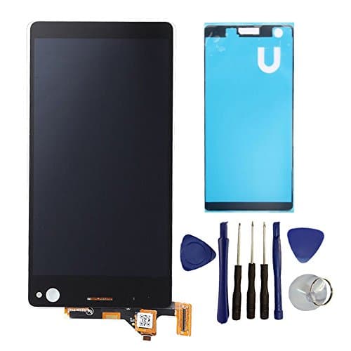 LCD Display Touch Screen Digitizer Glass Assembly Replacement with Tool Kit for Sony Xperia C4 E5303 E5306 E5333 E5343(Black)