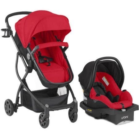 NEW Omni Plus Travel System (Red)