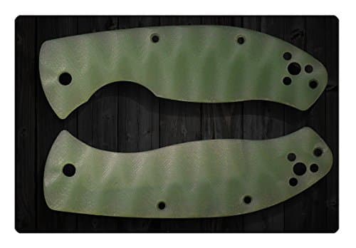G10 Jade Ghost Scales for Spyderco Tenacious