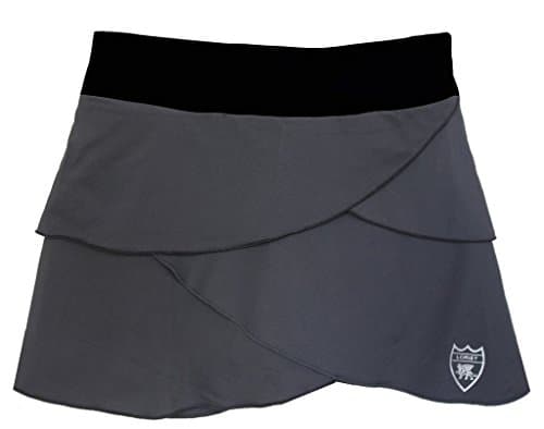 Loriet Women's Monaco Performance Skorts Grey/Black Small