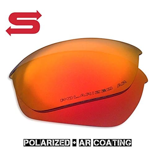 RED Oakley Half Jacket 2.0 Lenses POLARIZED by Lens Swap. QUALITY & FITS PERFECTLY