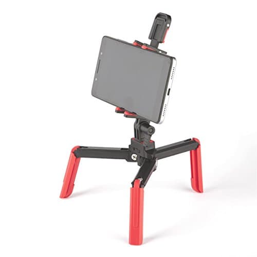 Flexible Adjustable Cell Phone Stand, 3-in- 1 Universal Tripod Stand Holder for iPhone X 8 7 6 5 5c 5s 4 4s Samsung Galaxy S8 S7 S6 S5 S4, Tripod Stand Holder for SLR Camera