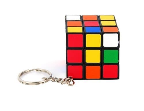 Mini Keychain 3*3*3 Rubik Cube Puzzle Magic Game Toy