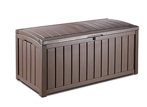 Glenwood Plastic Deck Storage Container Box Outdoor Patio