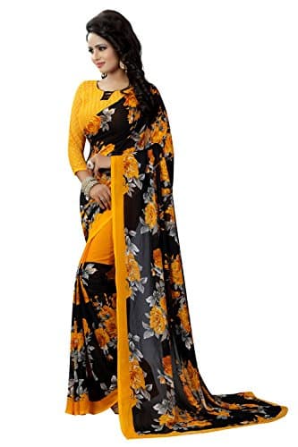 Shyam Export Georgette Saree With Blouse Piece