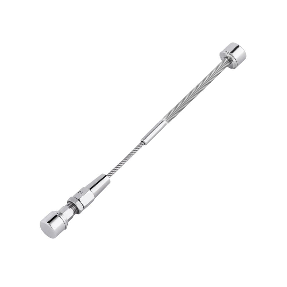 Stainless Steel Cable Quick Lock Swageless Assembly Type 1 for 1/8 Inch Wire Rope Cable for Metal Post on Rail Deck (70 Feet)