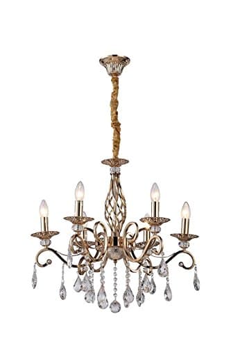 The Light Studio Golden Pendants with 6 Lights