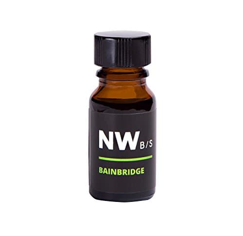 Bainbridge Beard Oil Mini (.34oz) - Forest pine & cedar wood scent (essential oils); no fragrance. All-natural premium beard oil for any length of short facial hair or beard.