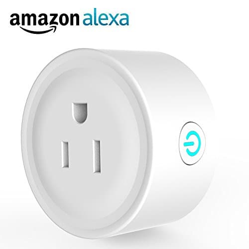 Wifi Smart Plug Mini Wireless Smart Socket,Compatible with Amazon Alexa and Google Home,No Hub Required,Remote Control Your Devices Anywhere, with Timing Function,1 pack
