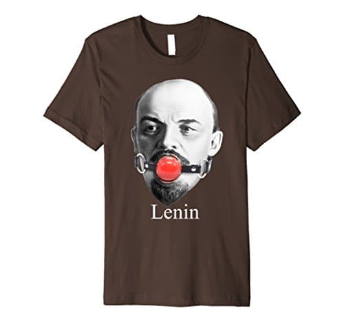 Mens Lenin Gagged 3XL Brown