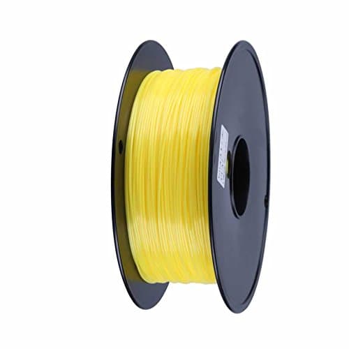 American 3D Supply PLA 3D Printer Filament, 1 kg Spool, 1.75 mm, Yellow