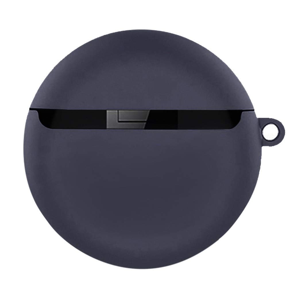 for Huawei Freebuds 3 2019 Wireless Charging Case Silicone Protective Skin Cover (Purple)