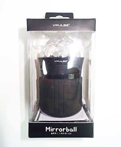 VPULSE BT-S33 Mirrorball(Light Show) Bluetooth Speakers(Black)