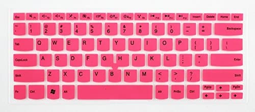 HYAIT 1Pcs Colorful Silicone Keyboard Protector Skin Cover for ThinkPad E30 E31 E40 E420 E420S E425 E50 Edge E13 E320 E325 S420 SEMI-PINK