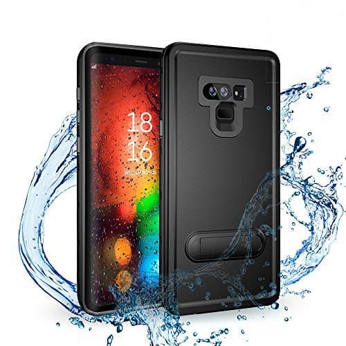 SEEBAY Galaxy Note 9 Waterproof Case | Underwater Full Body Dust/Snow/Shock Proof Hard Cover with Kick Stand for Samsung Galaxy Note9 (6.4'') |Touch ID Available | Access to All Functions