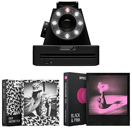 Impossible Project L-1 Instant Camera w/Pink Duochrome & Eley Kishimito Film