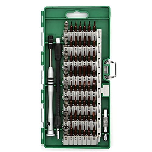 60-in-1 Screwdriver Set Precision Magnetic Driver Kit Professional Electronics Repair Tool Kit with 60 Bits for iPhone/Cell Phone/iPad/Tablet/PC/MacBook/Laptop