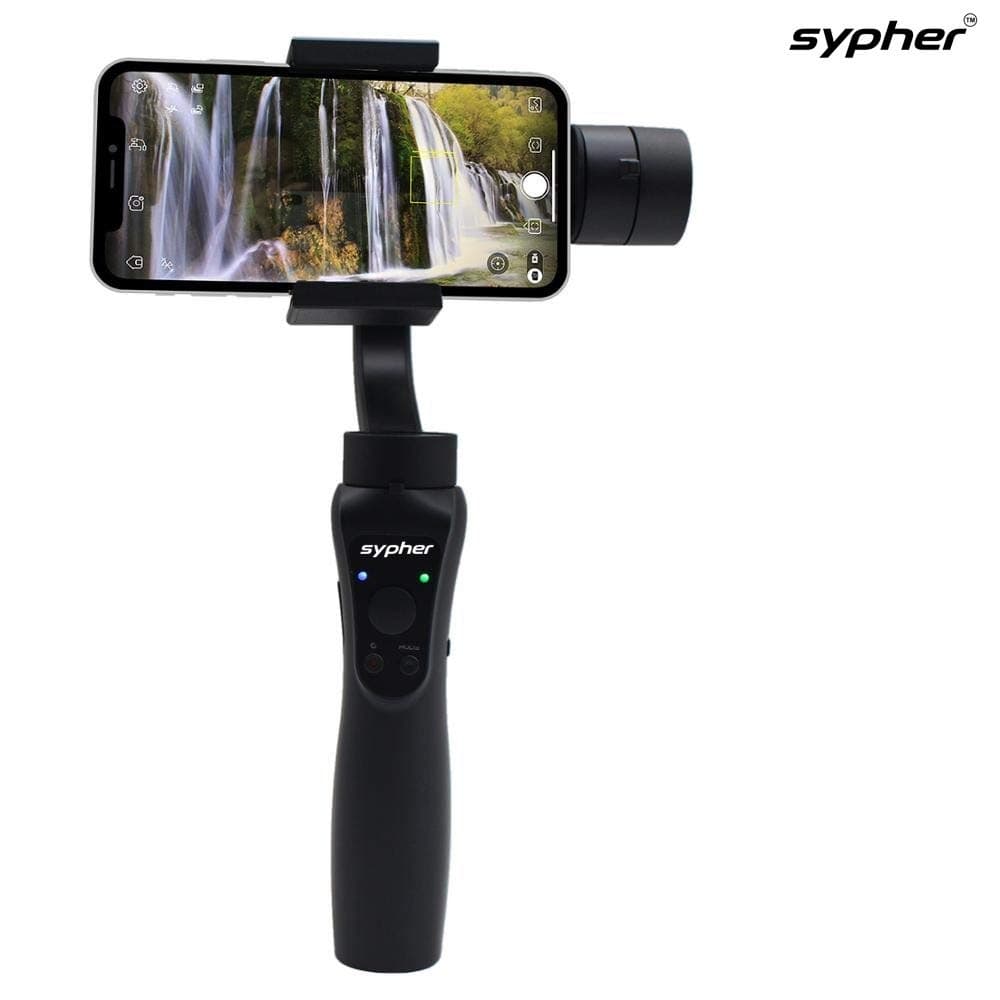 Sypher SP-G 3 Axis Handheld Gimbal Video Stabilizer for Smartphone/GoPro Action Camera (Black)