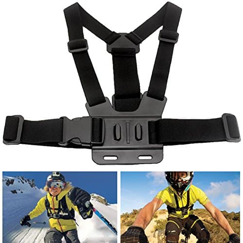 ACRATO Chest Strap Camera Mount for GoPro , Adjustable Elastic Chest Strap Belt for GoPro Hero 4/3+/3/2/1