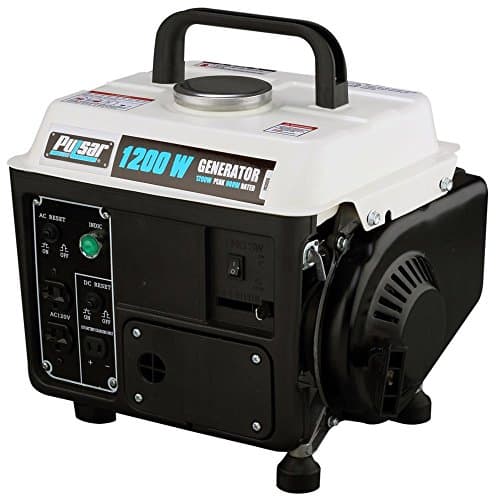 72 cc Single Cylinder 2-HP Gasoline 2 stroke Peak 1200W Generator