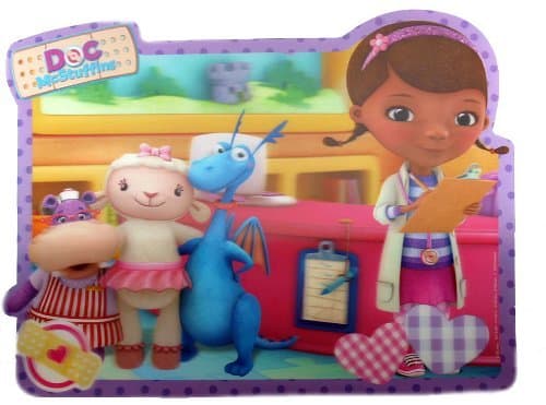 Disney Doc Mc Stuffins Girls 3D Dinner Place Mat