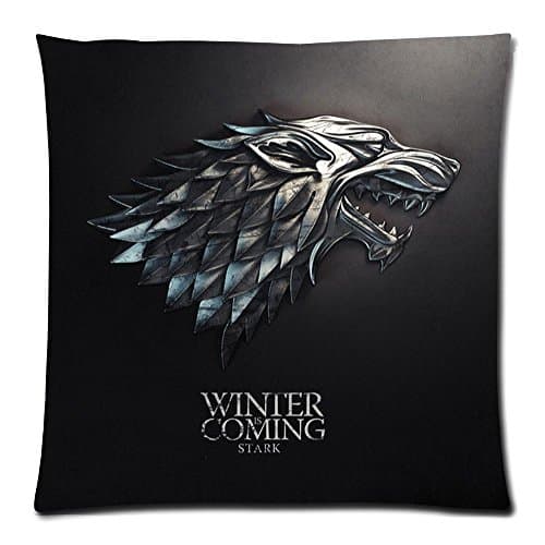 Charming Game of Thrones Zippered Pillow Case 18x18 (one side)
