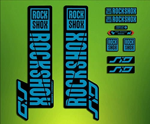 Stickers Stickers Fork Rock Shox SID 2018 elx65 Fork Aufkleber Decals MTB