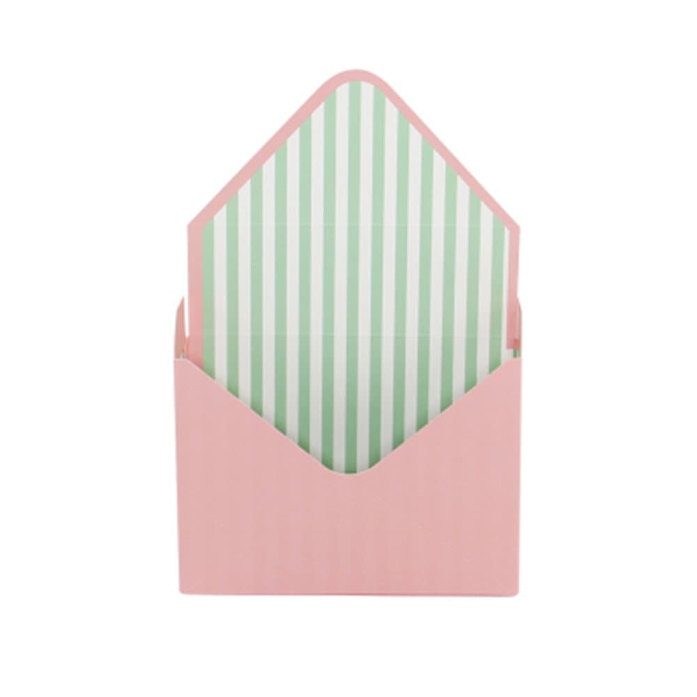 Florist Bouquet Packaging Gift Box Envelop Paper Boxes 5 Counts 7.9x2.8x5.7 Inch (Pink)