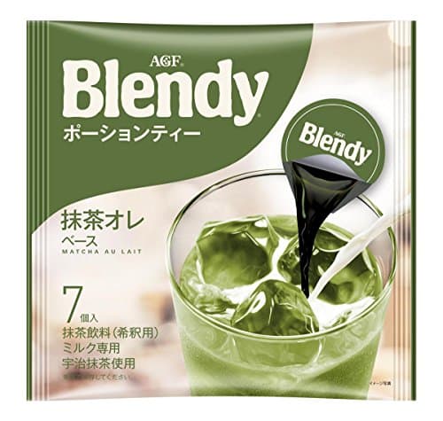 AGF Blendy potion Type Coffee Tea Base Matcha Au Lai Cafe Japan
