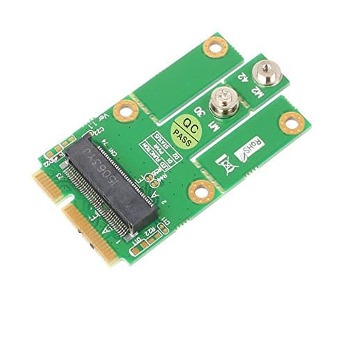 M.2 (NGFF) to mPCIe (PCIe+USB) Adapter