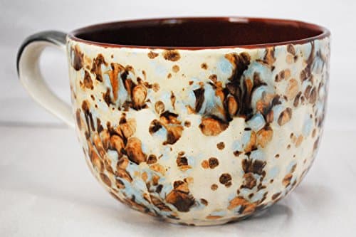 Giant Coffee Mugs - Chocolate Mocha Marble