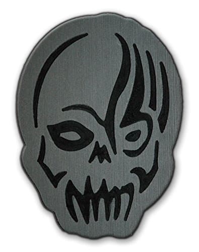 Toejamr Snowboard Stomp Pad - Tatoo Skull - Brown